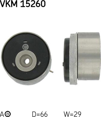 SKF VKM 15260 - Spännrulle, tandrem xdelar.se