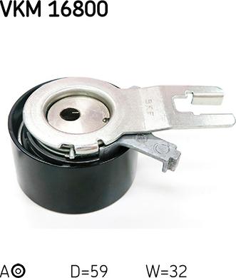 SKF VKM 16800 - Spännrulle, tandrem xdelar.se