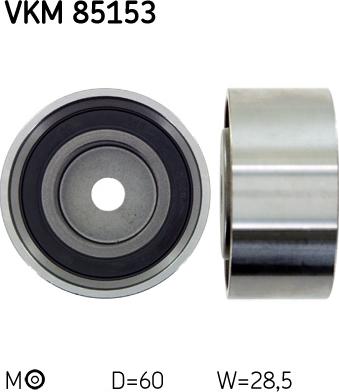 SKF VKM 85153 - Styrrulle, kuggrem xdelar.se