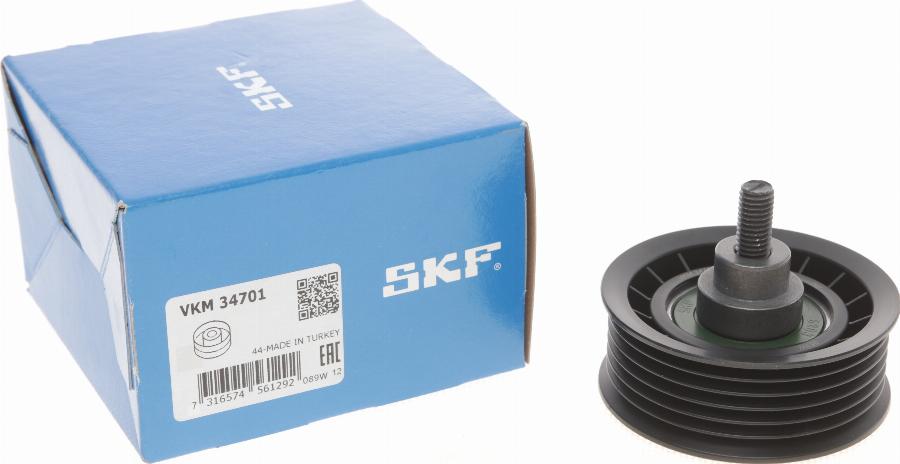 SKF VKM 34701 - Styrrulle, flerspårsrem xdelar.se