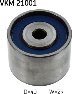 SKF VKM 21001 - Styrrulle, kuggrem xdelar.se