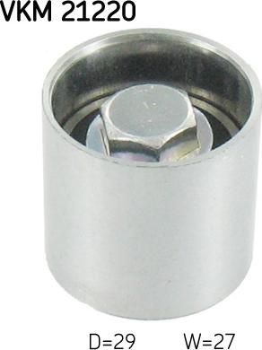 SKF VKM 21220 - Styrrulle, kuggrem xdelar.se