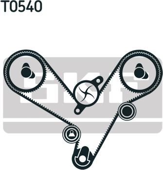 SKF VKMA 95913-1 - Tand / styrremssats xdelar.se