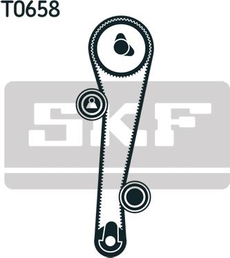 SKF VKMA 95655 - Tand / styrremssats xdelar.se