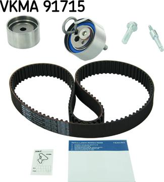 SKF VKMA 91715 - Tand / styrremssats xdelar.se