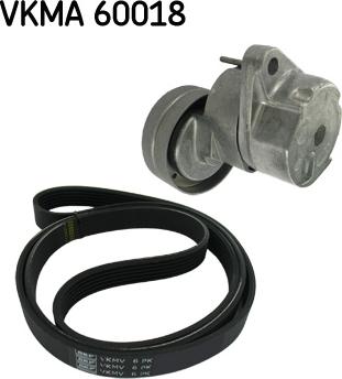 SKF VKMA 60018 - Flerspårsremssats xdelar.se