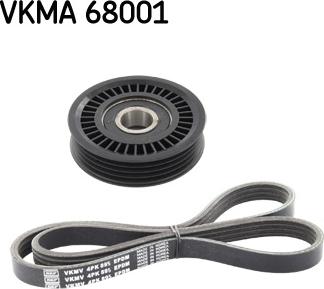 SKF VKMA 68001 - Flerspårsremssats xdelar.se