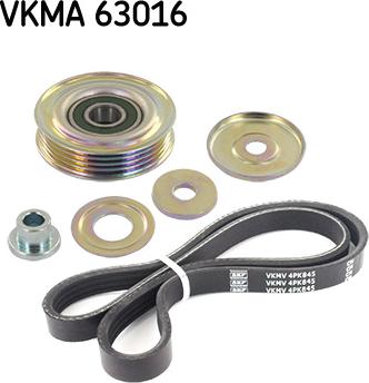 SKF VKMA 63016 - Flerspårsremssats xdelar.se