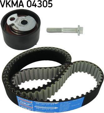 SKF VKMA 04305 - Tand / styrremssats xdelar.se