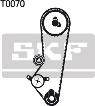 SKF VKMA 04202 - Tand / styrremssats xdelar.se