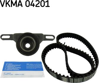 SKF VKMA 04201 - Tand / styrremssats xdelar.se