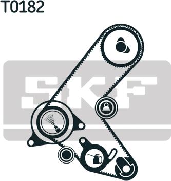 SKF VKMA 05609 - Tand / styrremssats xdelar.se