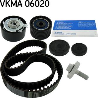 SKF VKMA 06020 - Tand / styrremssats xdelar.se