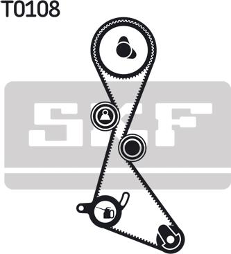 SKF VKMA 06103 - Tand / styrremssats xdelar.se