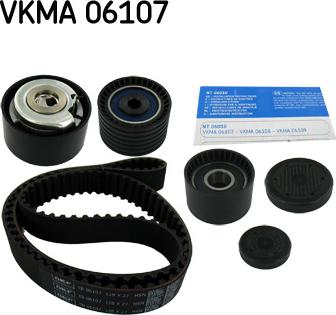 SKF VKMA 06107 - Tand / styrremssats xdelar.se