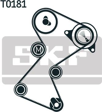 SKF VKMA 06128 - Tand / styrremssats xdelar.se