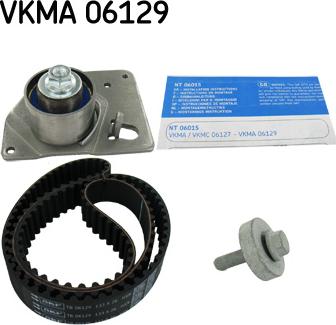 SKF VKMA 06129 - Tand / styrremssats xdelar.se