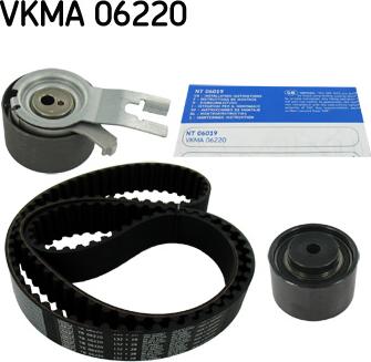 SKF VKMA 06220 - Tand / styrremssats xdelar.se