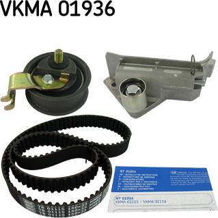 SKF VKMA 01936 - Tand / styrremssats xdelar.se