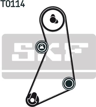 SKF VKMA 01021 - Tand / styrremssats xdelar.se