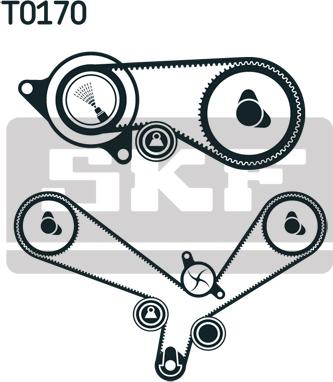 SKF VKMA 01952 - Tand / styrremssats xdelar.se