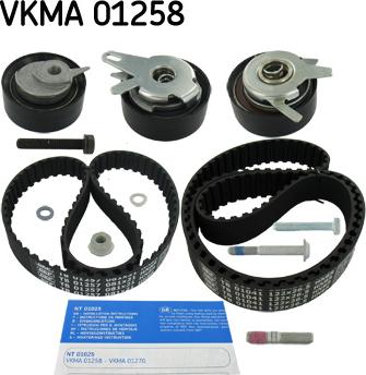 SKF VKMA 01258 - Tand / styrremssats xdelar.se