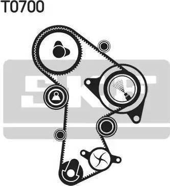 SKF VKMA 01269 - Tand / styrremssats xdelar.se