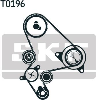 SKF VKMA 03248 - Tand / styrremssats xdelar.se