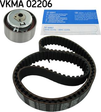 SKF VKMA 02206 - Tand / styrremssats xdelar.se