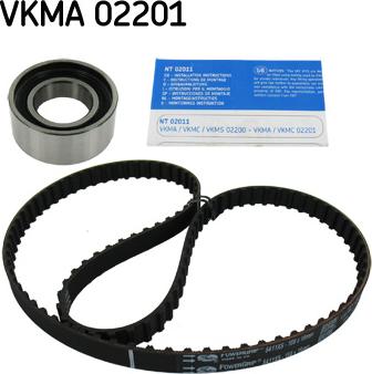 SKF VKMA 02201 - Tand / styrremssats xdelar.se