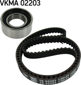 SKF VKMA 02203 - Tand / styrremssats xdelar.se