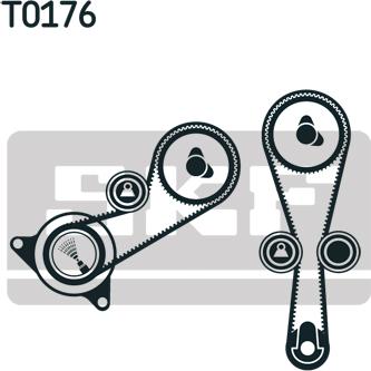 SKF VKMA 07304 - Tand / styrremssats xdelar.se