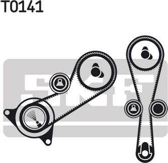 SKF VKMA 07302 - Tand / styrremssats xdelar.se