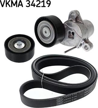 SKF VKMA 34219 - Flerspårsremssats xdelar.se