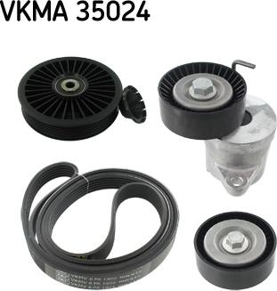 SKF VKMA 35024 - Flerspårsremssats xdelar.se