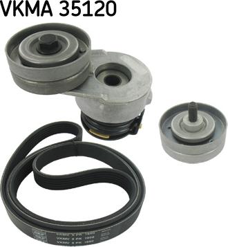 SKF VKMA 35120 - Flerspårsremssats xdelar.se