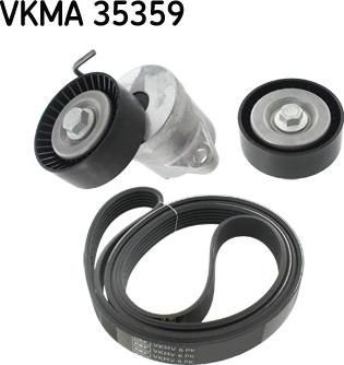 SKF VKMA 35359 - Flerspårsremssats xdelar.se