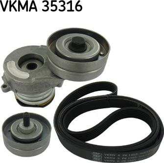 SKF VKMA 35316 - Flerspårsremssats xdelar.se