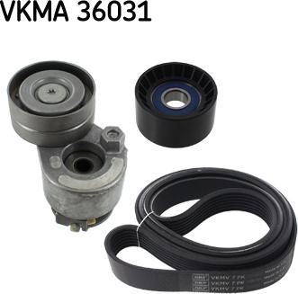 SKF VKMA 36031 - Flerspårsremssats xdelar.se