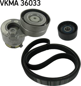 SKF VKMA 36033 - Flerspårsremssats xdelar.se