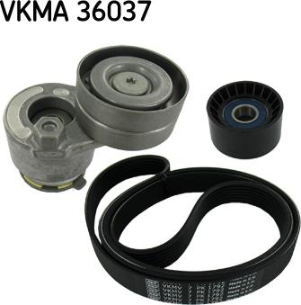 SKF VKMA 36037 - Flerspårsremssats xdelar.se