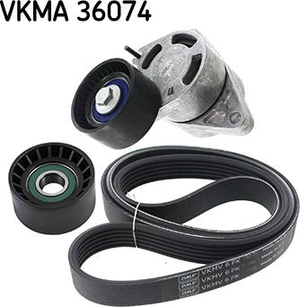 SKF VKMA 36074 - Flerspårsremssats xdelar.se