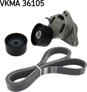 SKF VKMA 36105 - Flerspårsremssats xdelar.se