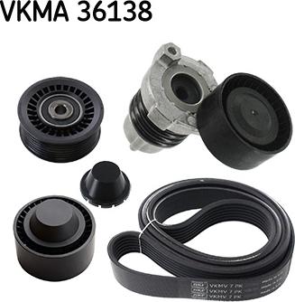 SKF VKMA 36138 - Flerspårsremssats xdelar.se