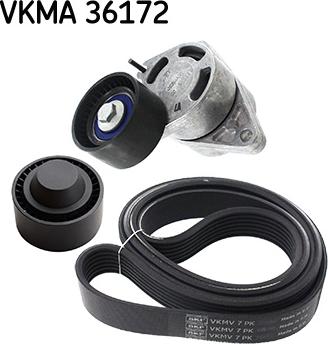 SKF VKMA 36172 - Flerspårsremssats xdelar.se