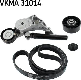 SKF VKMA 31014 - Flerspårsremssats xdelar.se