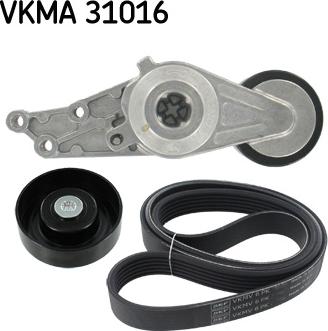 SKF VKMA 31016 - Flerspårsremssats xdelar.se