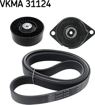 SKF VKMA 31124 - Flerspårsremssats xdelar.se