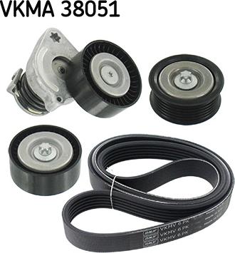 SKF VKMA 38051 - Flerspårsremssats xdelar.se