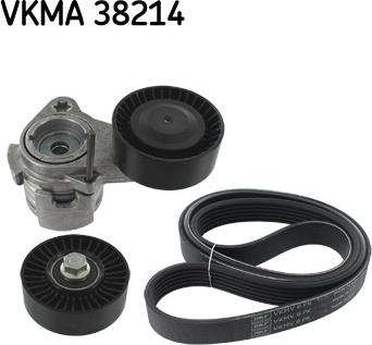 SKF VKMA 38214 - Flerspårsremssats xdelar.se